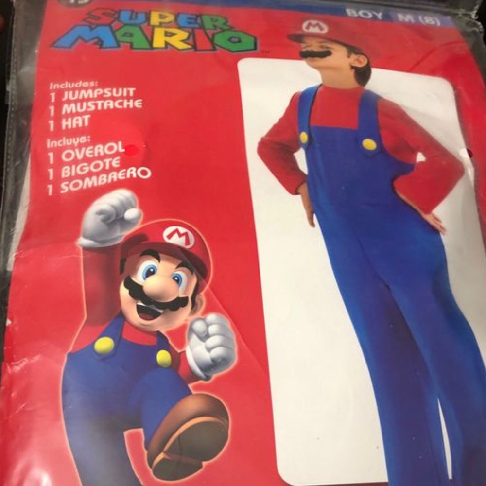 Mario - Halloween 🎃 Costume $10